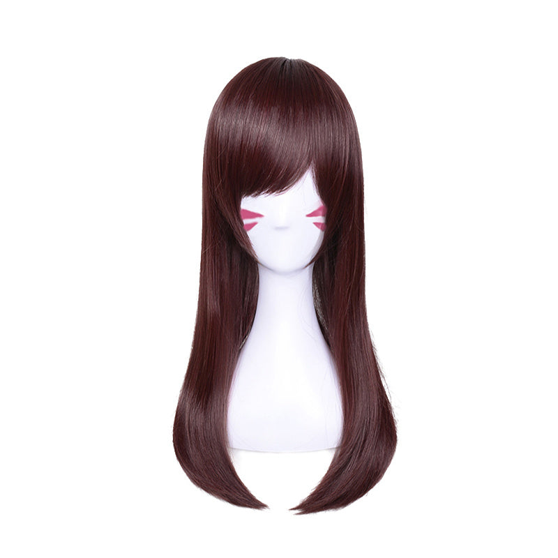 DVA songhana chestnut Cosplay wig