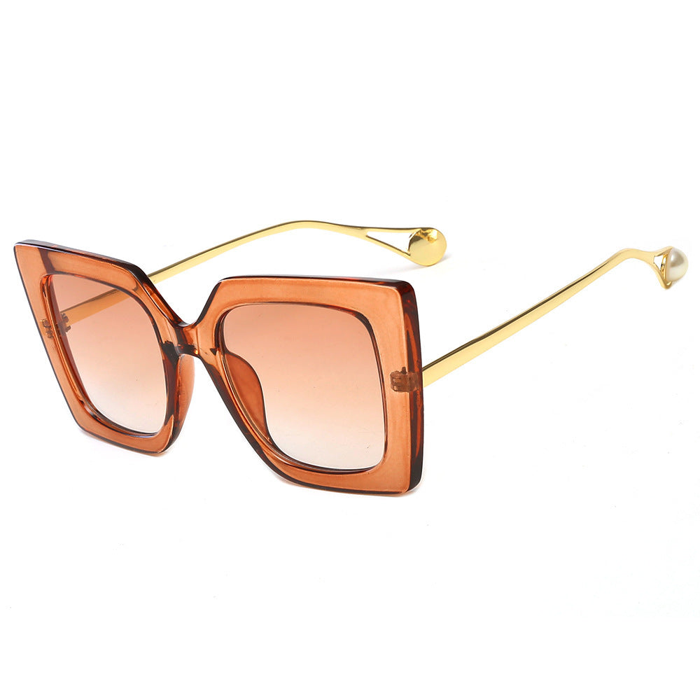 Square pearl sunglasses