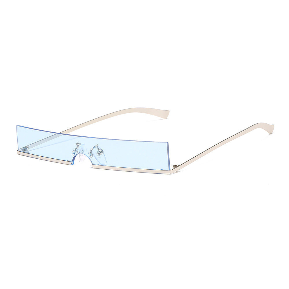 Rimless sunglasses