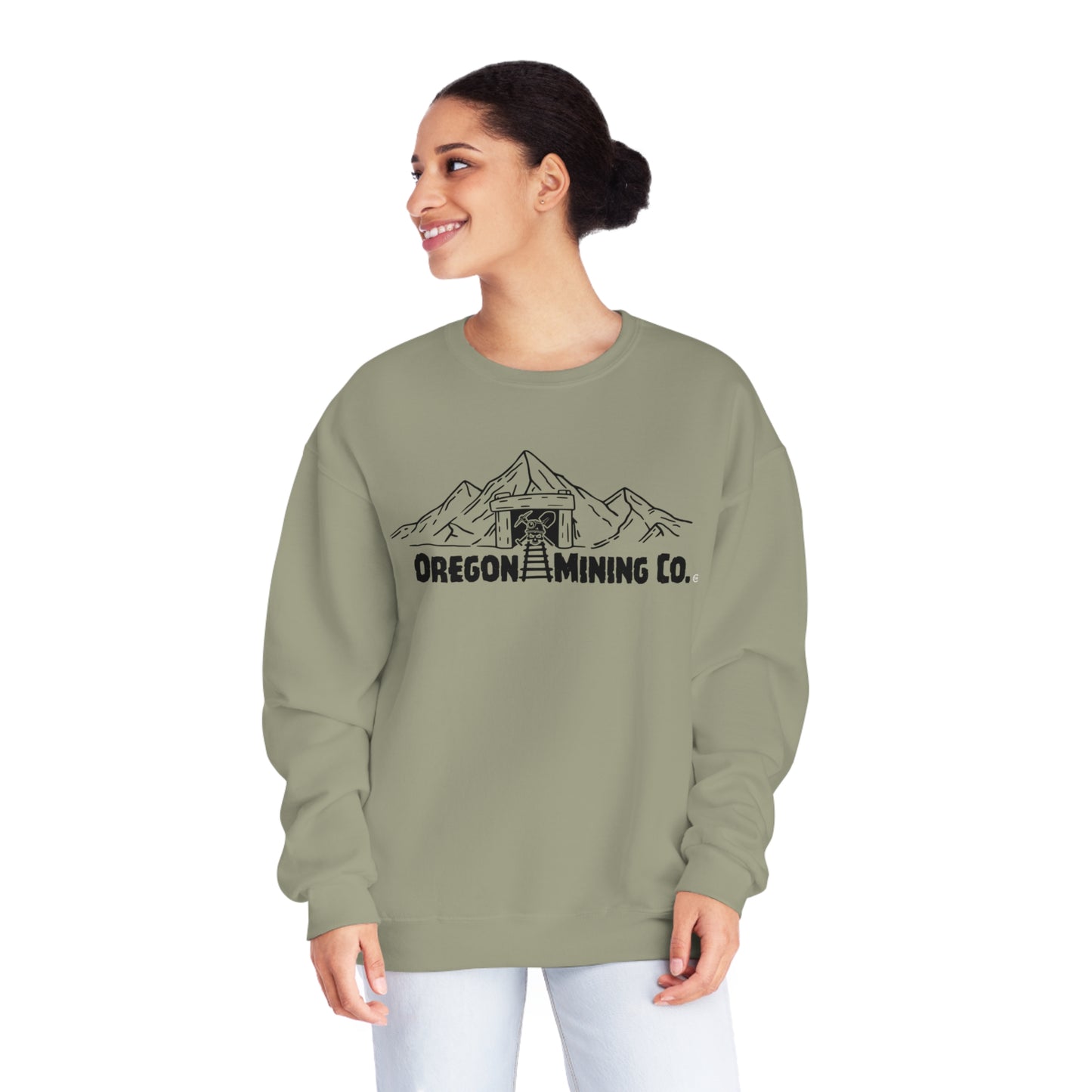 Oregon Mining Co., Unisex NuBlend® Crewneck Sweatshirt