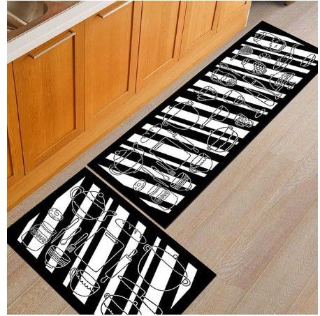 Floor mats, non-slip, oil-proof, household machine washable