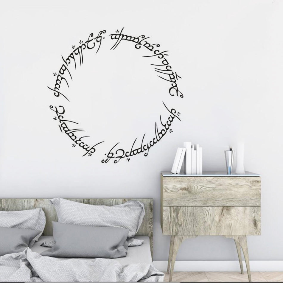 Lord of the Rings vinyl wall sticker