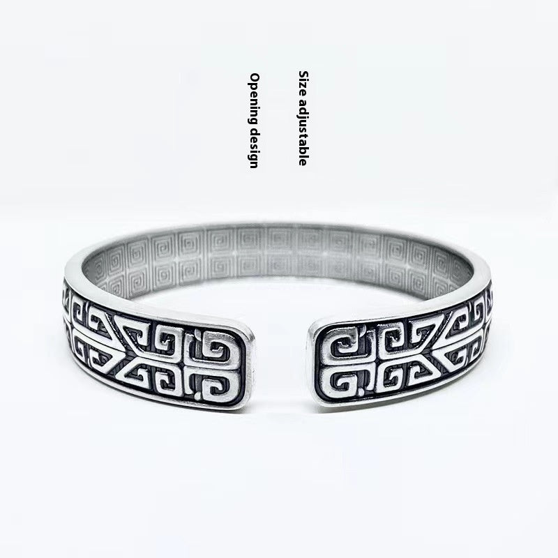 Men's Gluttonous Totem Solid Bracelet