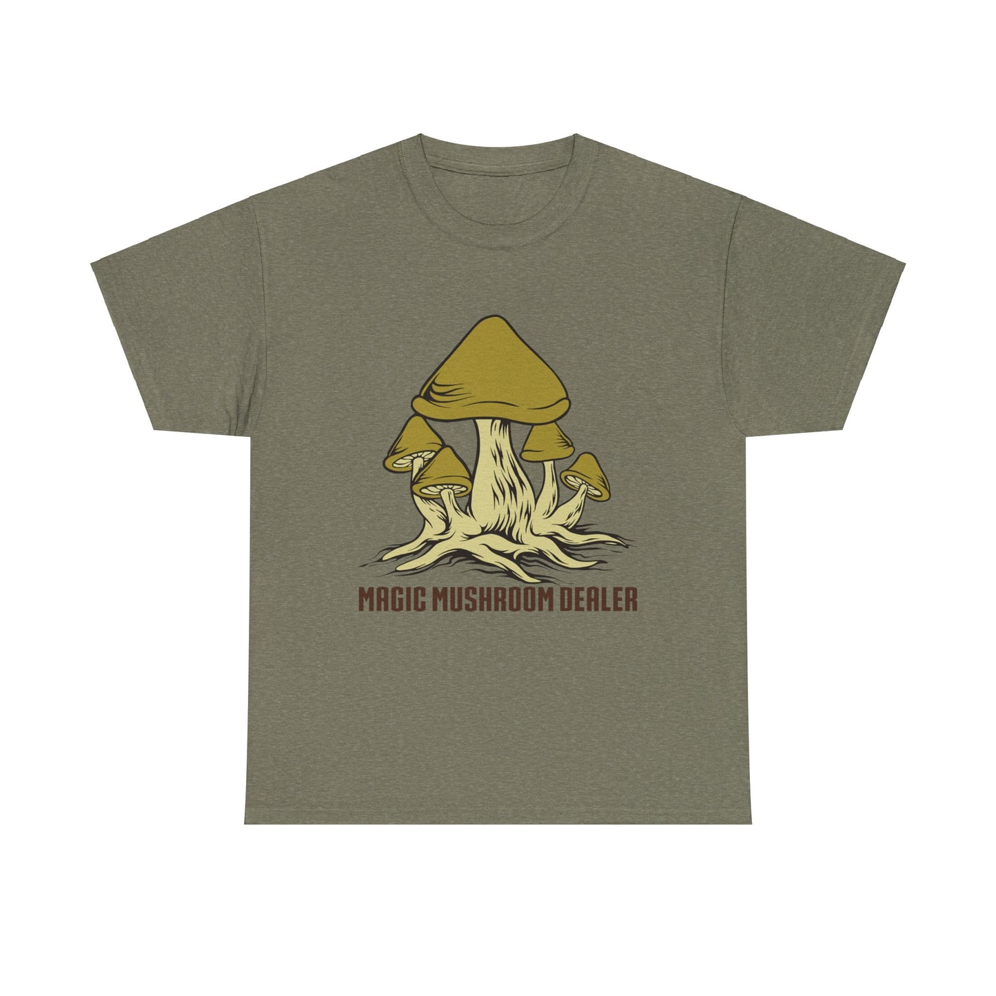 Magic Mushroom Dealer. Heavy Cotton T-Shirt