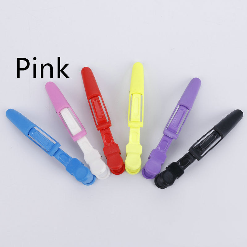 Plastic Positioning Partition Hair Barrettes