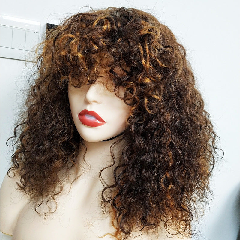 Double Drawn Human Hair Bob Wig