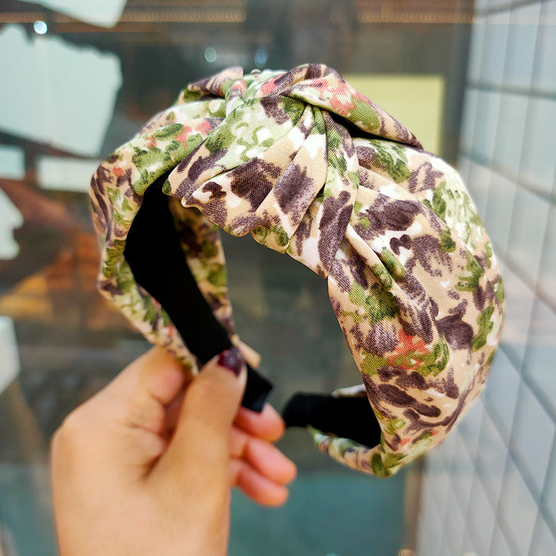 Printed Fabric Headband