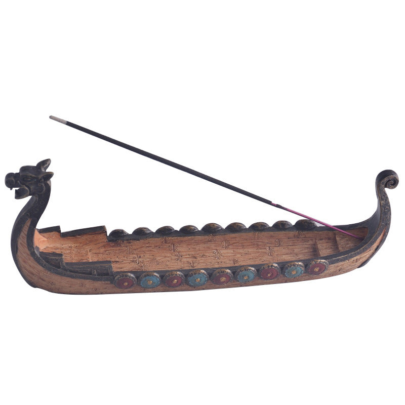 Dragon Boat Incense Burner