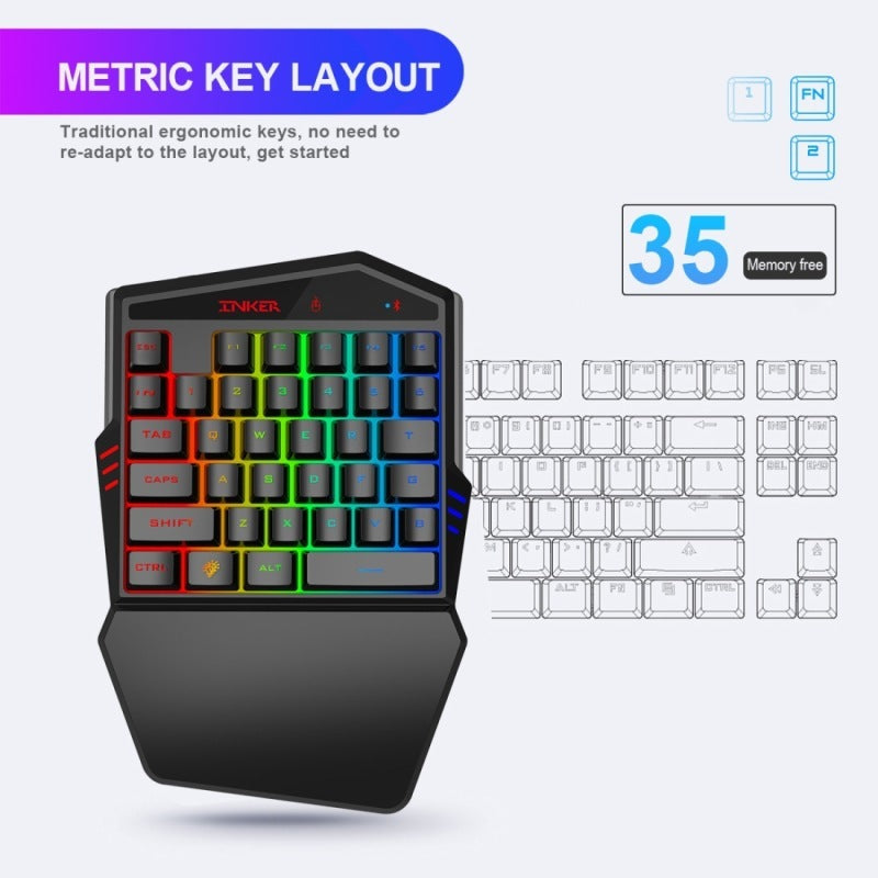 Gaming Keyboard Mouse Set