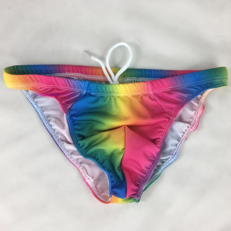 Men's Rainbow low waist Swimwear