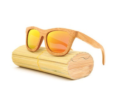 Multicolor Bamboo Sunglasses