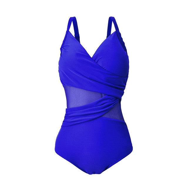 Plus size one piece swimsuit