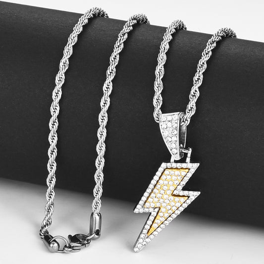 Double Layer Lightning Necklace