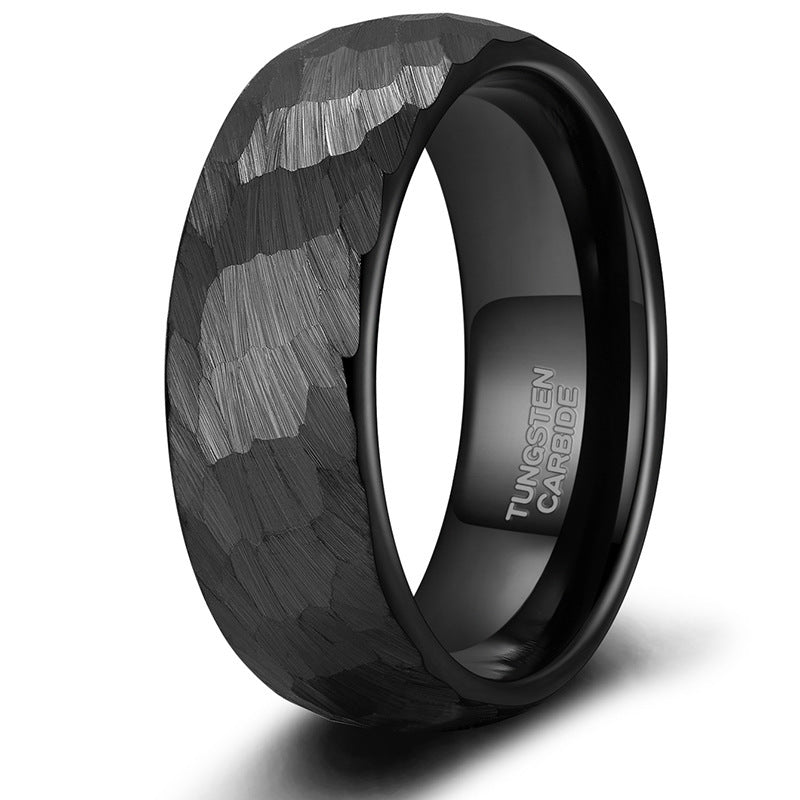 Men's Surface Tungsten Ring