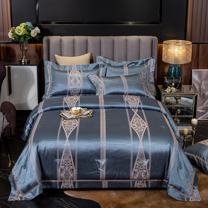 European Luxury High-end Linen And Cotton Bedding Set