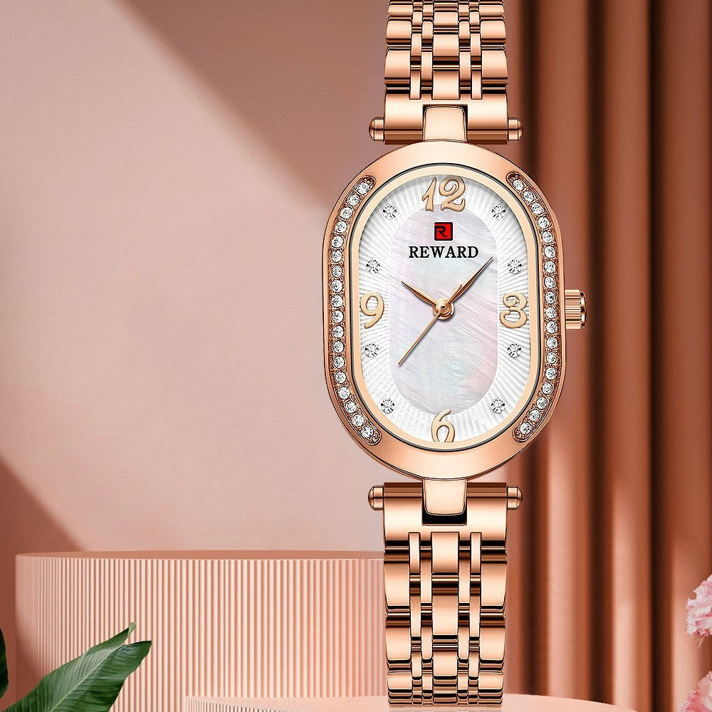 Elegant Lady Jeweled Watch