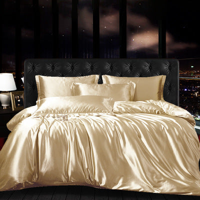 High-grade Silk Four-piece Bedding