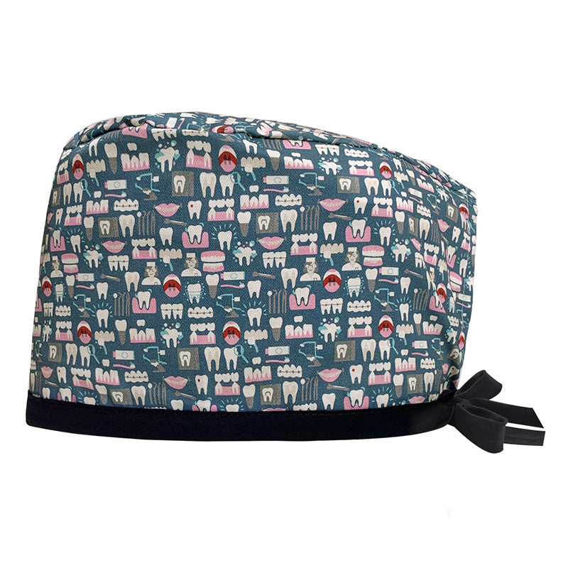 Cotton Printed Operating Cap