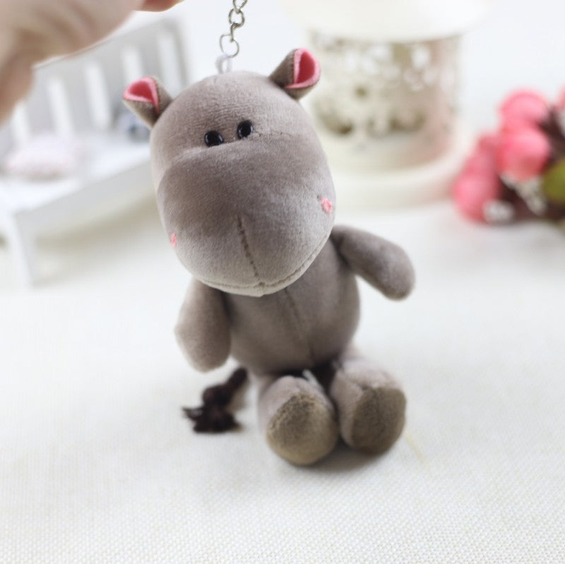 Plush Animal Keychain