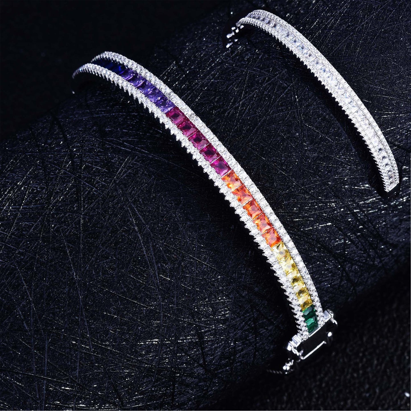 Heavy Industry Micro-inlaid Diamond Bracelet