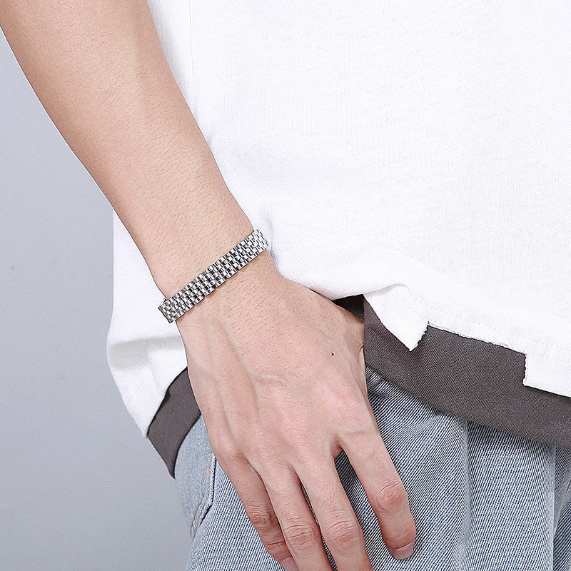 Stainless Steel Watch Band Bracelet