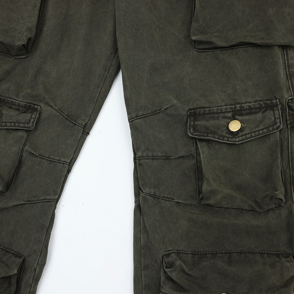 Men's Loose Functional Pocket Tactical Pants