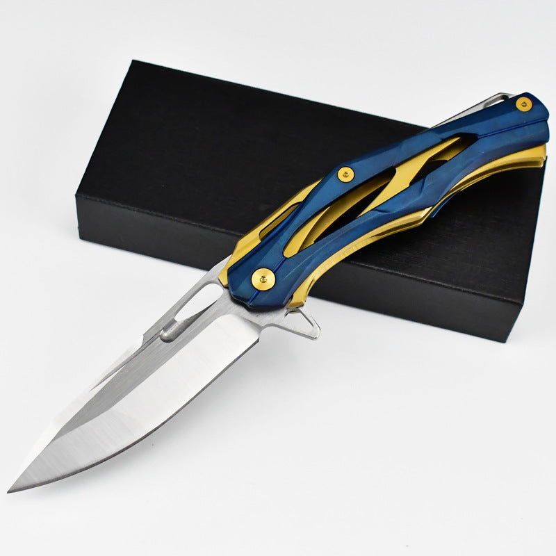 Color Titanium Folding Knife