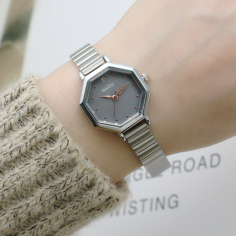 Woven Mesh Band Watch