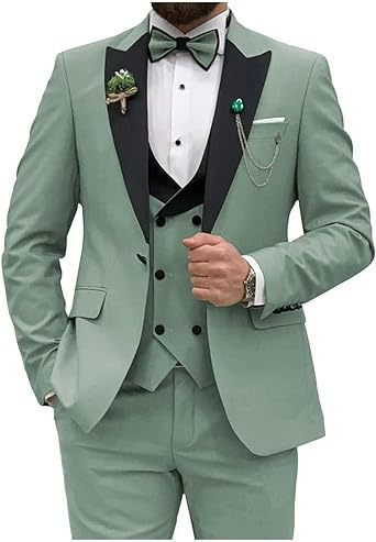 Men's Three-piece Tux Formal Suit