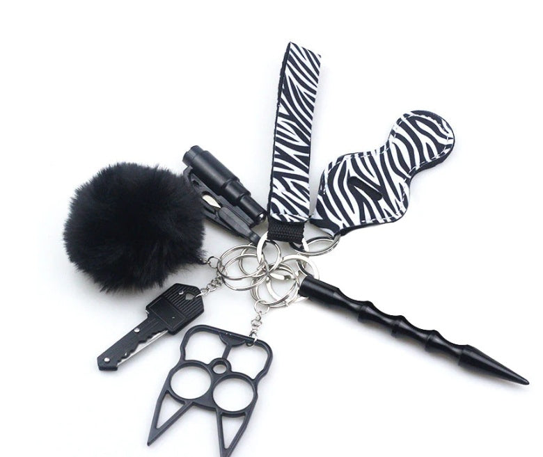 Glamour Defense Keychain Set