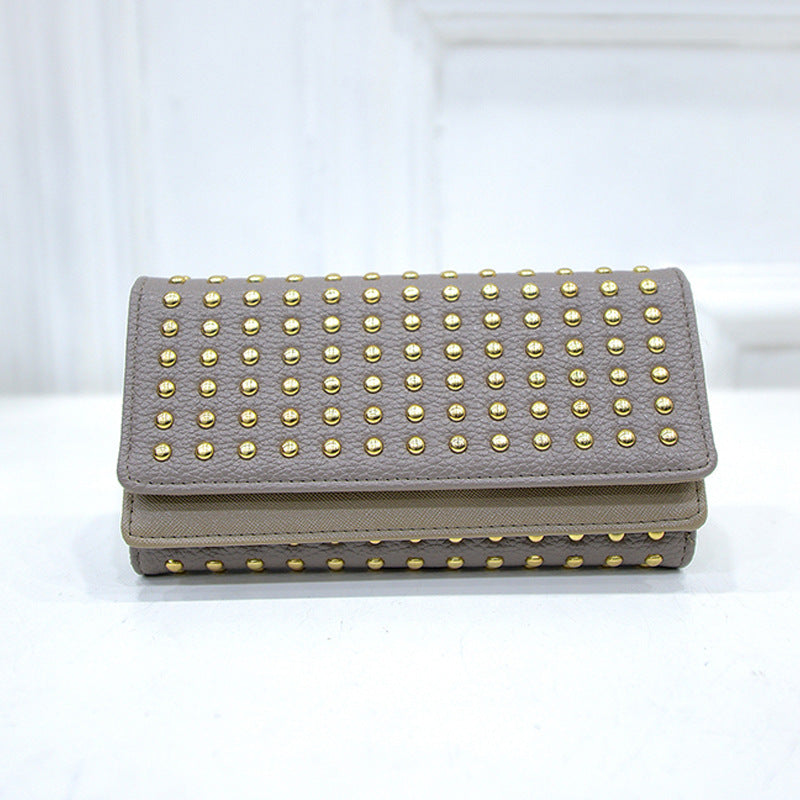 Rivet Three-fold Wallet