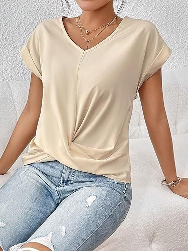 Casual  Knot Top