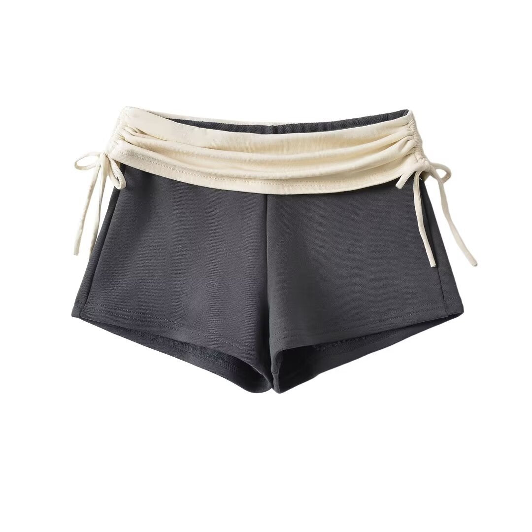 Drawstring Hot Pants