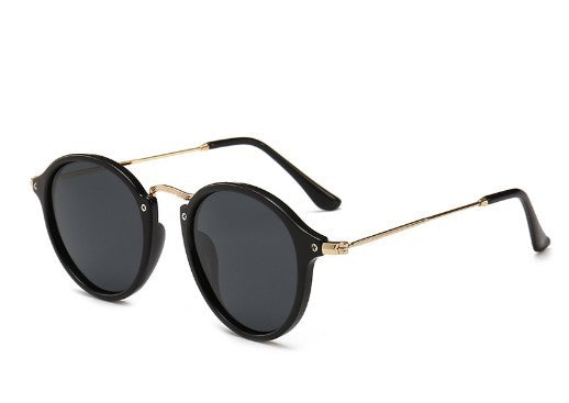 Metal Round Face Sunglasses