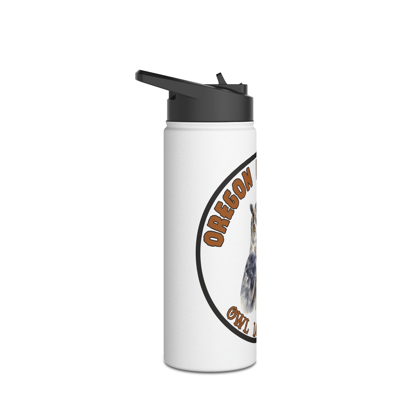 Oregon Mining Co. Owl Lovers Dig. Stainless Steel Water Bottle