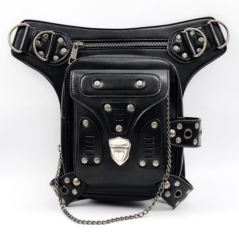 Punk retro waist bag