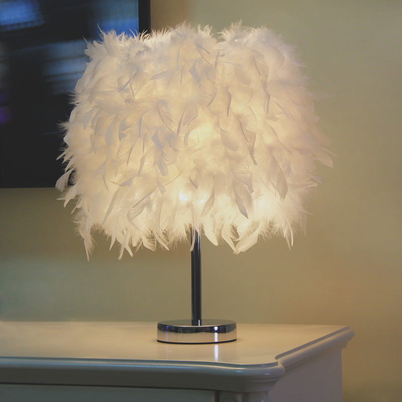 Feather Table Lamp