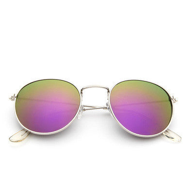 Round frame vintage sunglasses