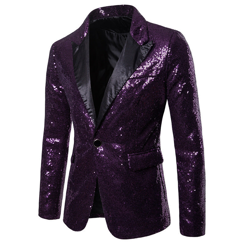 Performance Dress Sequined Suit