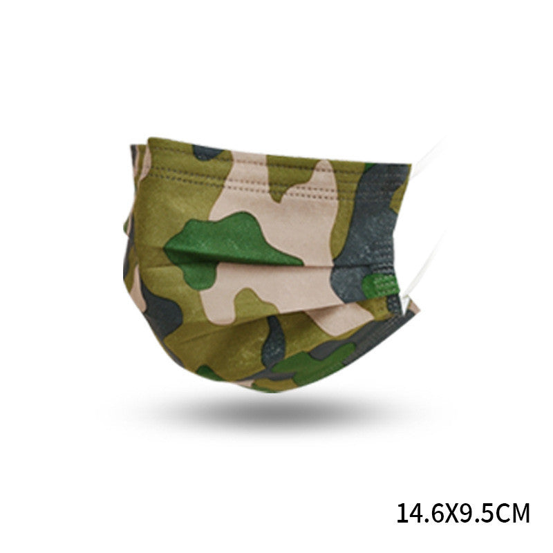 Pinnacle Camouflage Disposable Mask