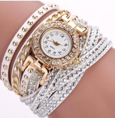 Twist Braided Bracelet Quartz Watch