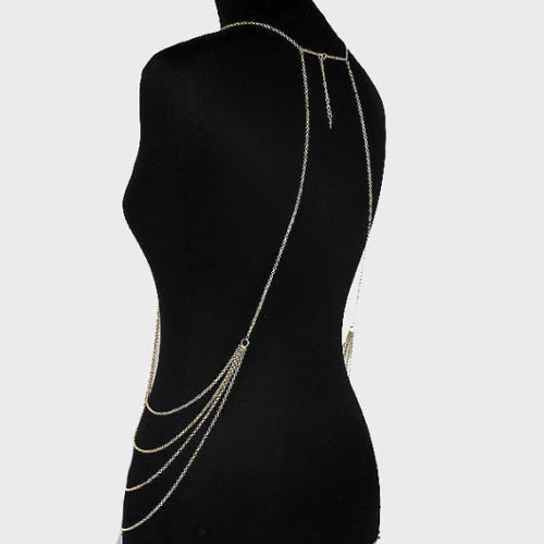 Pearl body chain