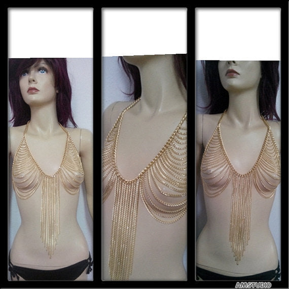 Tassel Bra Body Chain