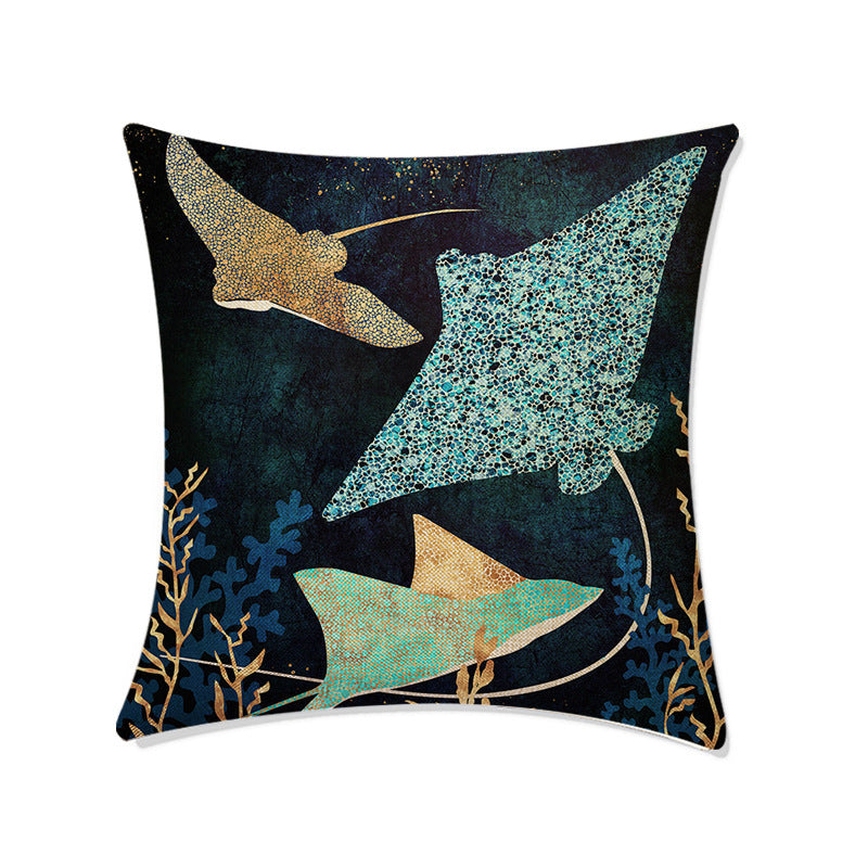 Deep Sea Sofa Pillow Cases