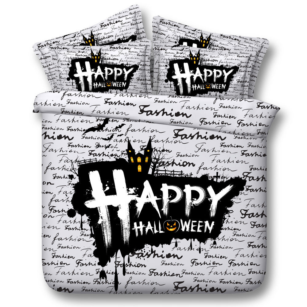 Happy Halloween bedding