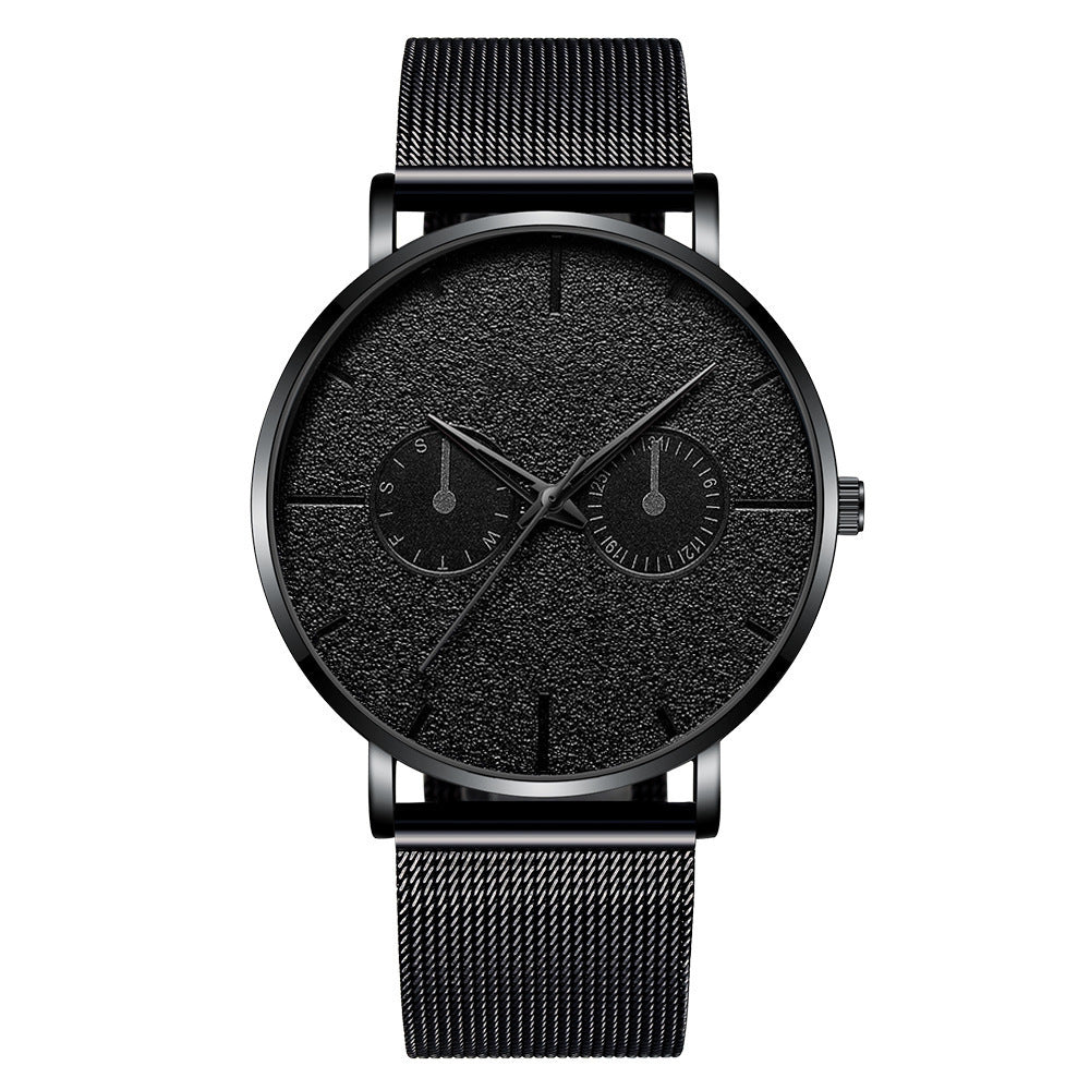 Sleek Men's Mesh Band Watch