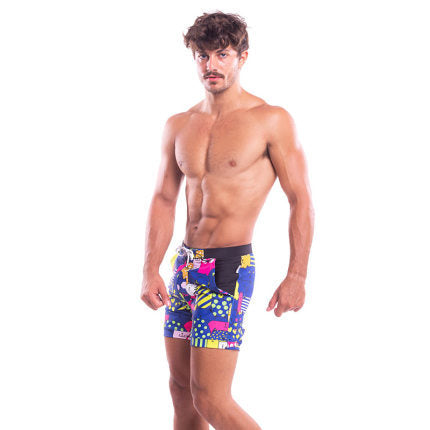 Men's Boxer Cut Swimsuit