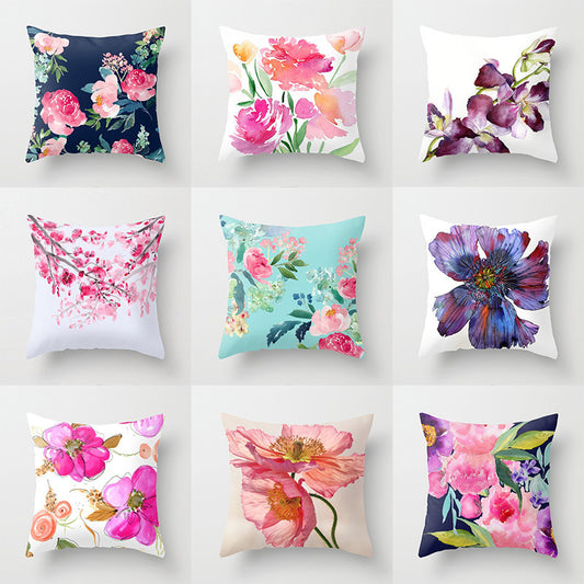 Flower Pillow Cover