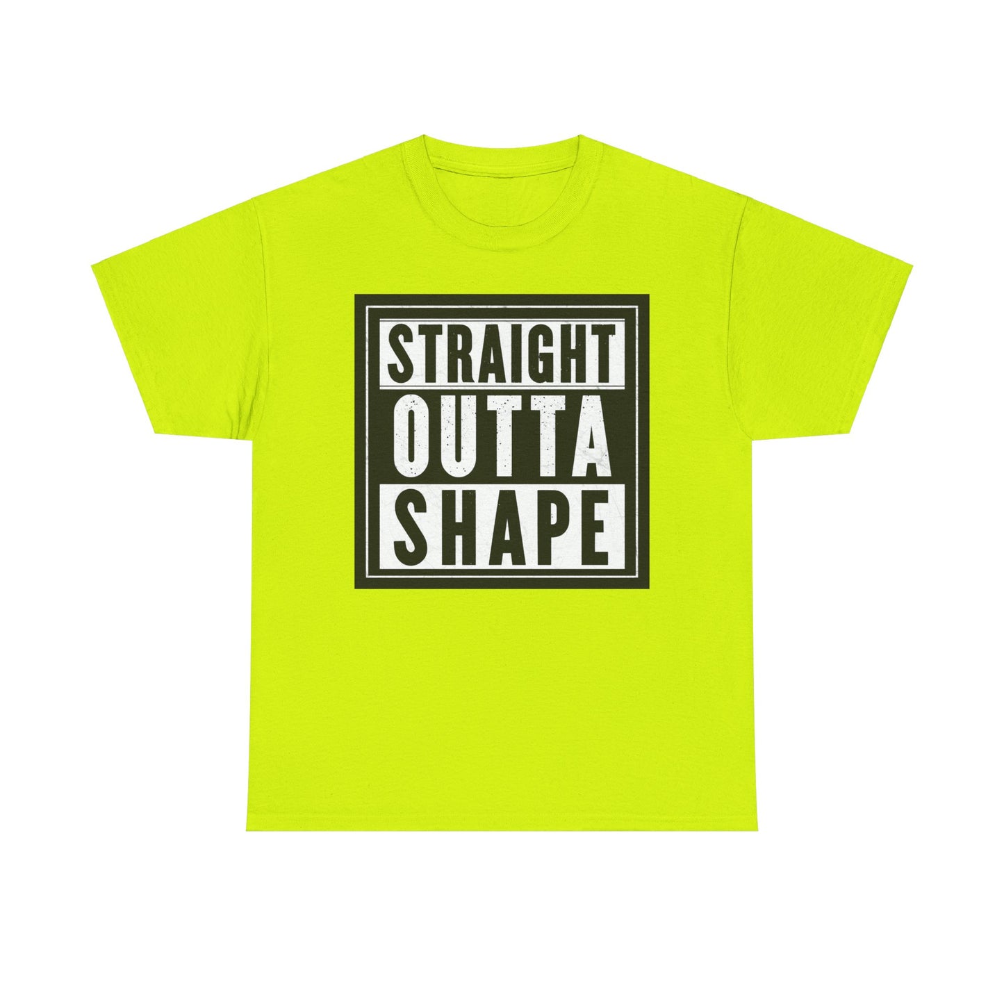 Straight Outta Shape. Heavy Cotton T-Shirt