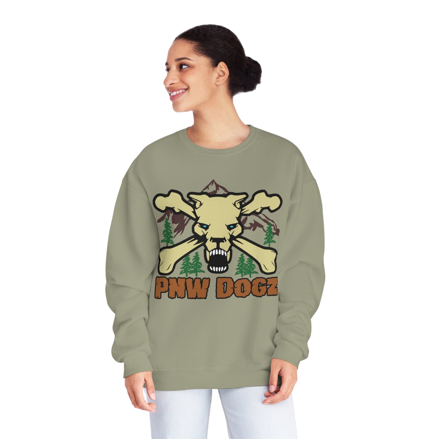 PNW Dogz, Unisex NuBlend® Crewneck Sweatshirt